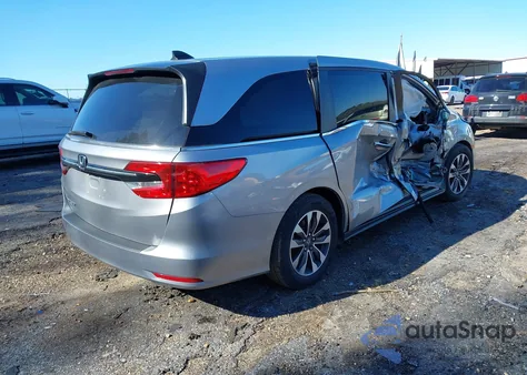 2022 Honda Odyssey Ex-L z USA, uszkodzony, nr VIN 5FNRL6H72NB049387